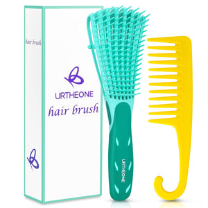 Brush and Wide Tooth Comb Set 