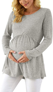 Womens Maternity Tunics Shirts 