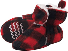 Load image into Gallery viewer, Unisex Baby Cozy Fleece and Sherpa Booties
