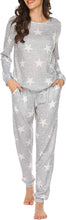 Load image into Gallery viewer, Women Pajama Set Long Sleeve Sleepwear 
