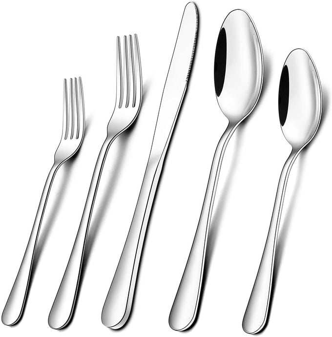 Wildone Stainless Steel Flatware Cutlery Set 