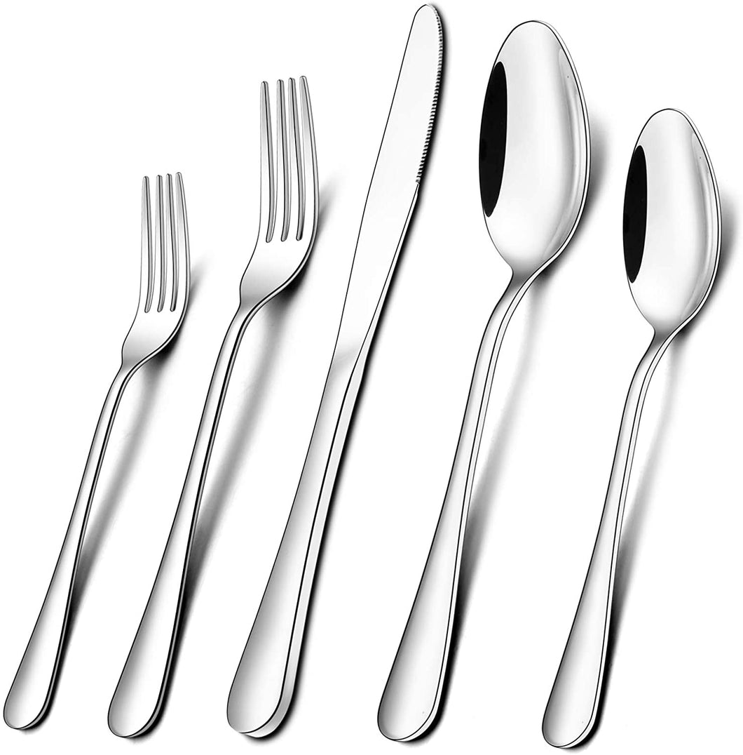 Wildone Stainless Steel Flatware Cutlery Set 