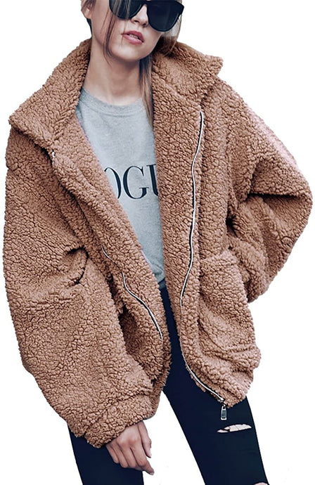Women Fashion Long Sleeve Coat