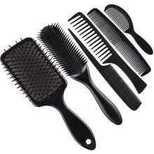 Load image into Gallery viewer, 6 Pieces Hair Brush Comb Set
