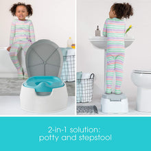 Load image into Gallery viewer, Potty Seat and Stepstool for Toilet Training
