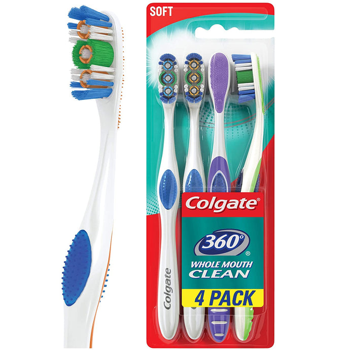 360 Adult Full Head Soft Toothbrush