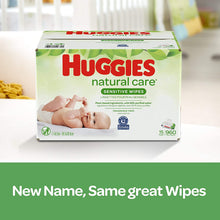 Load image into Gallery viewer, Natural Care Sensitive Baby Wipes
