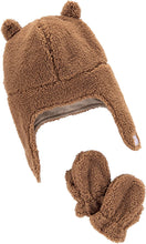 Load image into Gallery viewer, Simple Joys by Carter&#39;s Baby Hat and Mitten Set
