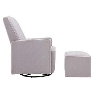 Upholstered Swivel Glider Feeding Chair