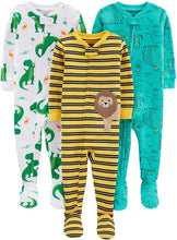 Load image into Gallery viewer, Simple Joys by Carter&#39;s Boys&#39; 3-Pack Cotton Pajamas
