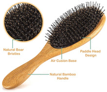 Load image into Gallery viewer, Wooden Comb &amp; Detangling Hair Brushes
