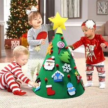 Load image into Gallery viewer, DIY Felt Kids Toy Christmas Tree
