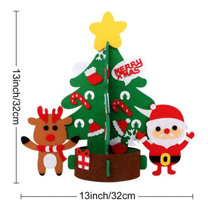 DIY Felt Kids Toy Christmas Tree