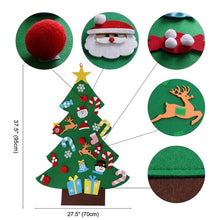 Load image into Gallery viewer, DIY Felt Kids Toy Christmas Tree
