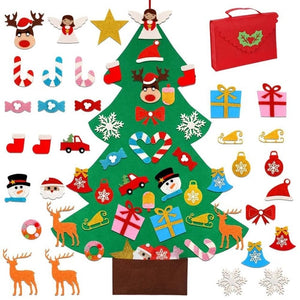 DIY Felt Kids Toy Christmas Tree