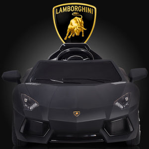 Kid's Licensed Lamborghini Aventador Remote Control Electric Ride-On Car