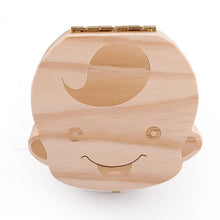 Load image into Gallery viewer, Baby Tooth Wooden Box Organizer
