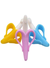 Load image into Gallery viewer, Silicone Banana Toothbrush Teether
