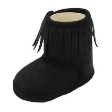 Load image into Gallery viewer, Baby Non-slip Soft-Soled Faux Fur Knitted Boots
