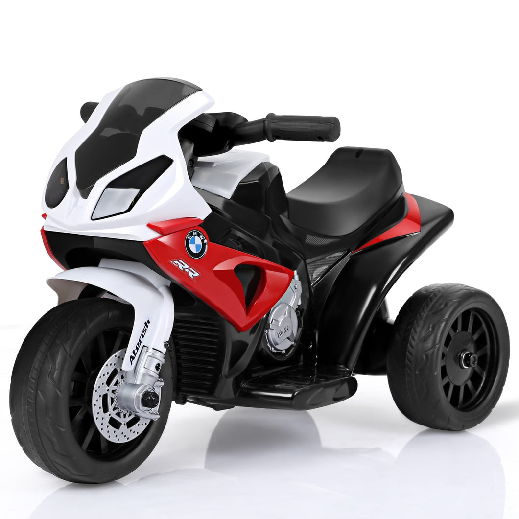 Kid's Electric BMW Licensed 3-Wheeled Ride-on Motorcycle