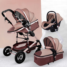 Load image into Gallery viewer, Luxury All-in-One Baby Stroller Travel System
