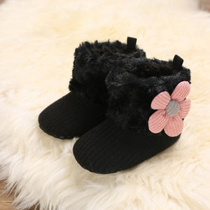 Baby Winter Warm Fleece Knit Boots