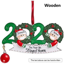 Load image into Gallery viewer, 2020 Family DIY Handwritten Name Doll Christmas Tree Hanging Pendant
